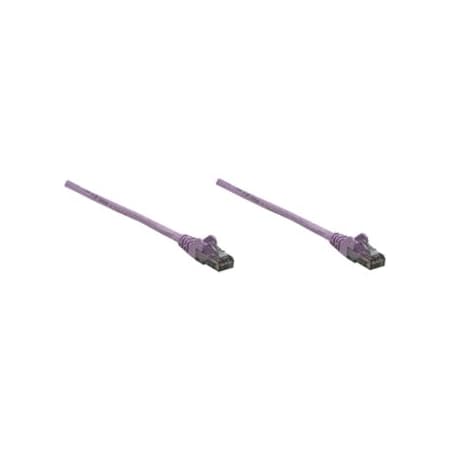 Intellinet Network Solutions 1.5 Ft Purple Cat6 Snagless Patch Cable 393119